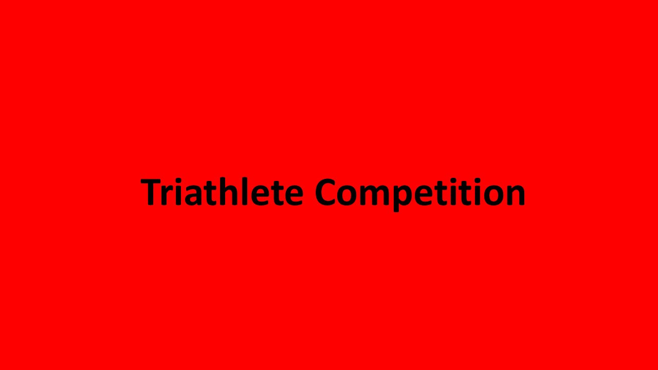 2026 - NS Triathlete Challenge