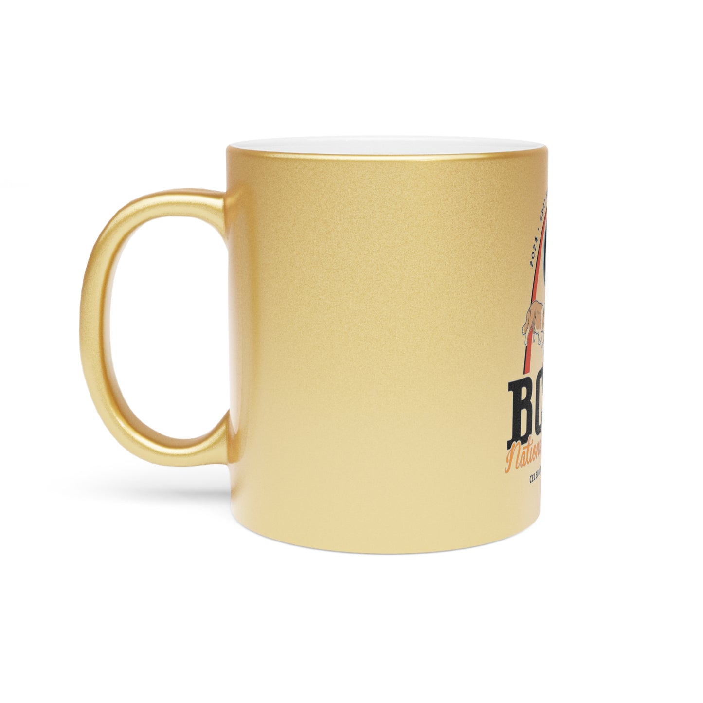 2024 National Specialty Logo Metallic Mug (Silver\Gold)