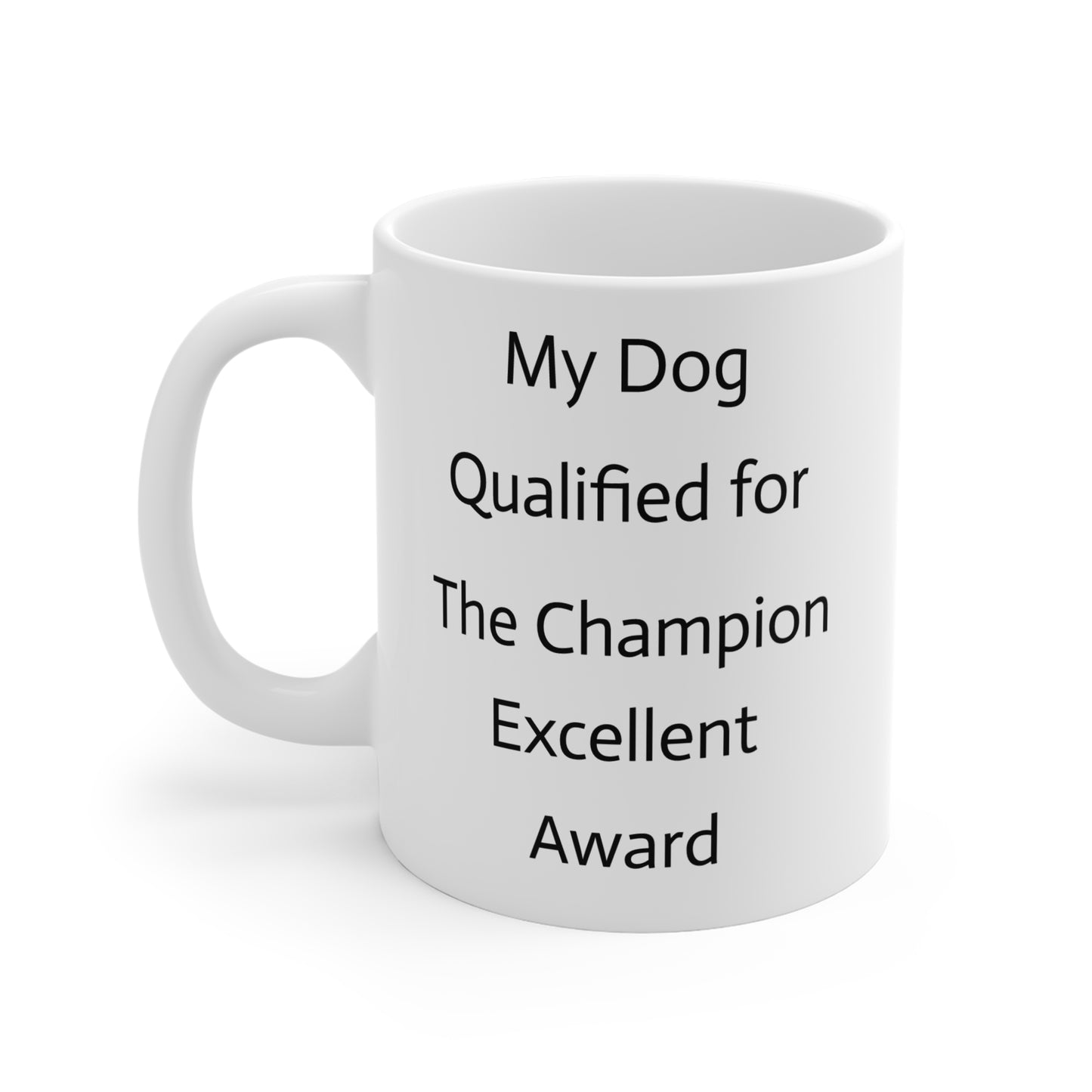 BCSA Versatility Program: The Champion Excellent Versatility Award Mug 11oz