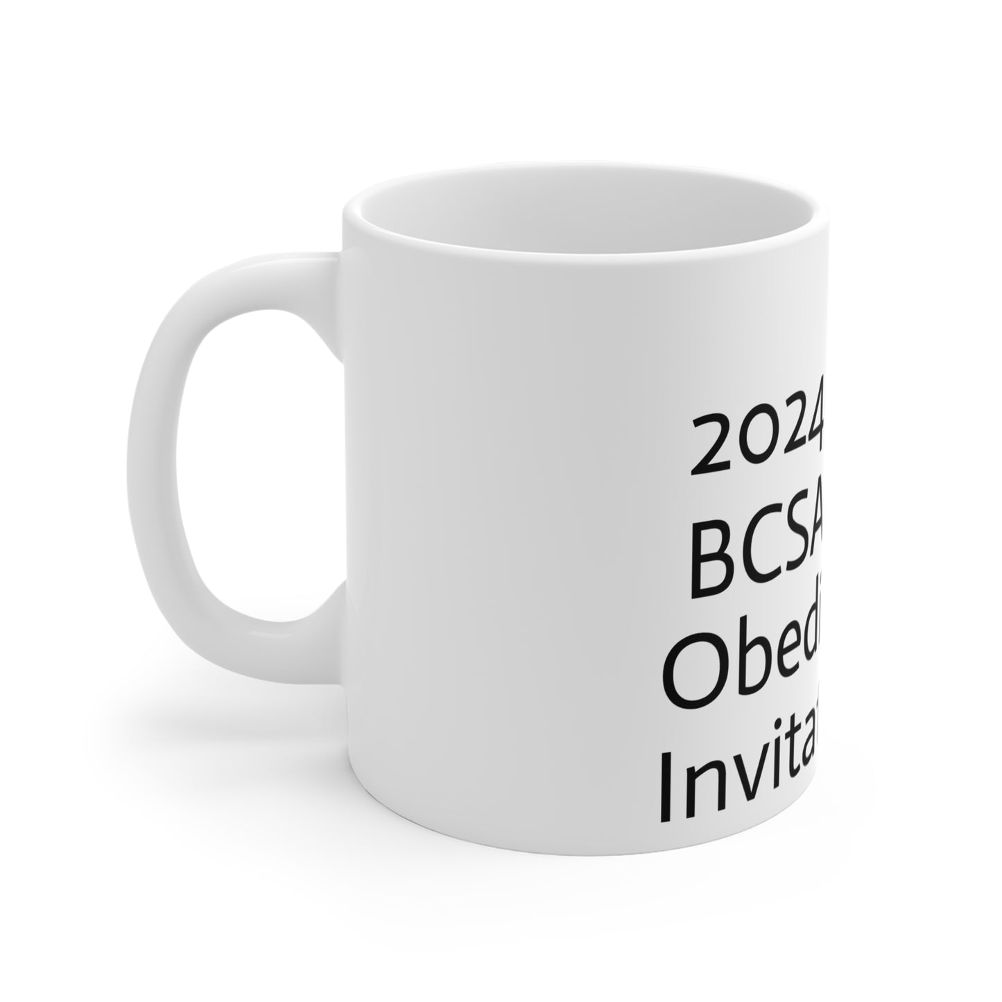 2024 - National Specialty Qualifier Obedience Invitational Mug 11 oz