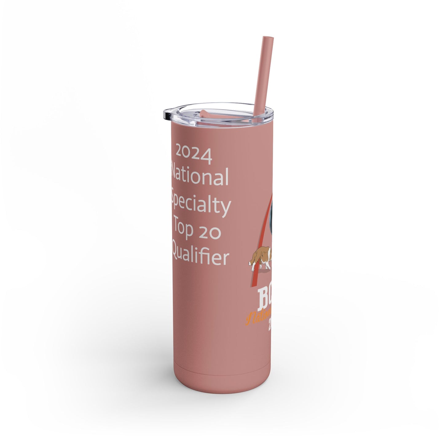 2024 - National Specialty Qualifier Top 20 Owner Handled Invitational Skinny Tumbler, 20oz