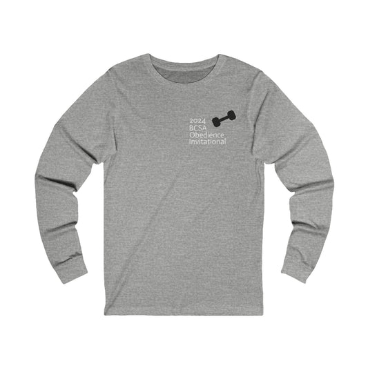 2024 - National Specialty Qualifier Obedience Invitational Unisex Jersey Long Sleeve Tee