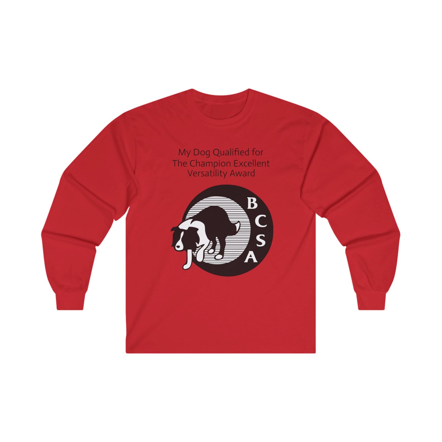 BCSA Versatility Program: Champion Excellent Versatility Award Unisex Ultra Cotton Long Sleeve Tee