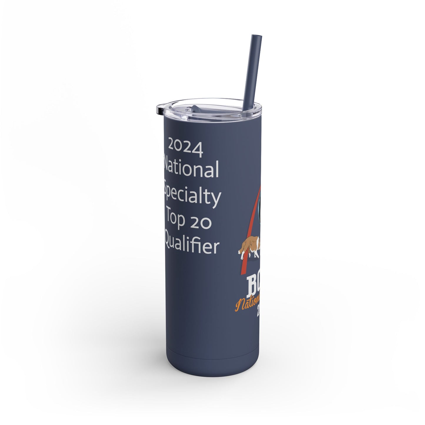 2024 - National Specialty Qualifier Top 20 Owner Handled Invitational Skinny Tumbler, 20oz