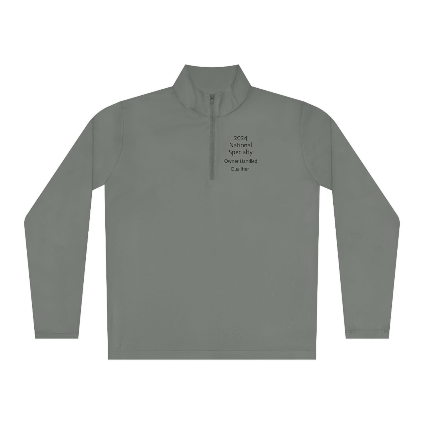 2024 - National Specialty Qualifier Owner Handled Invitational Unisex Quarter-Zip Pullover