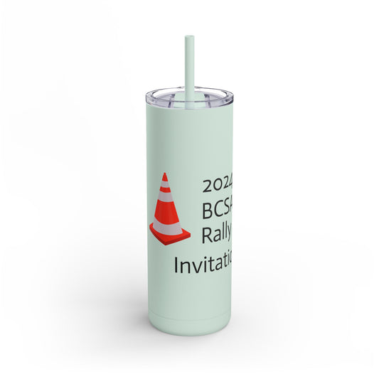 2024 - National Specialty Qualifier Rally Invitational Skinny Tumbler, 20oz