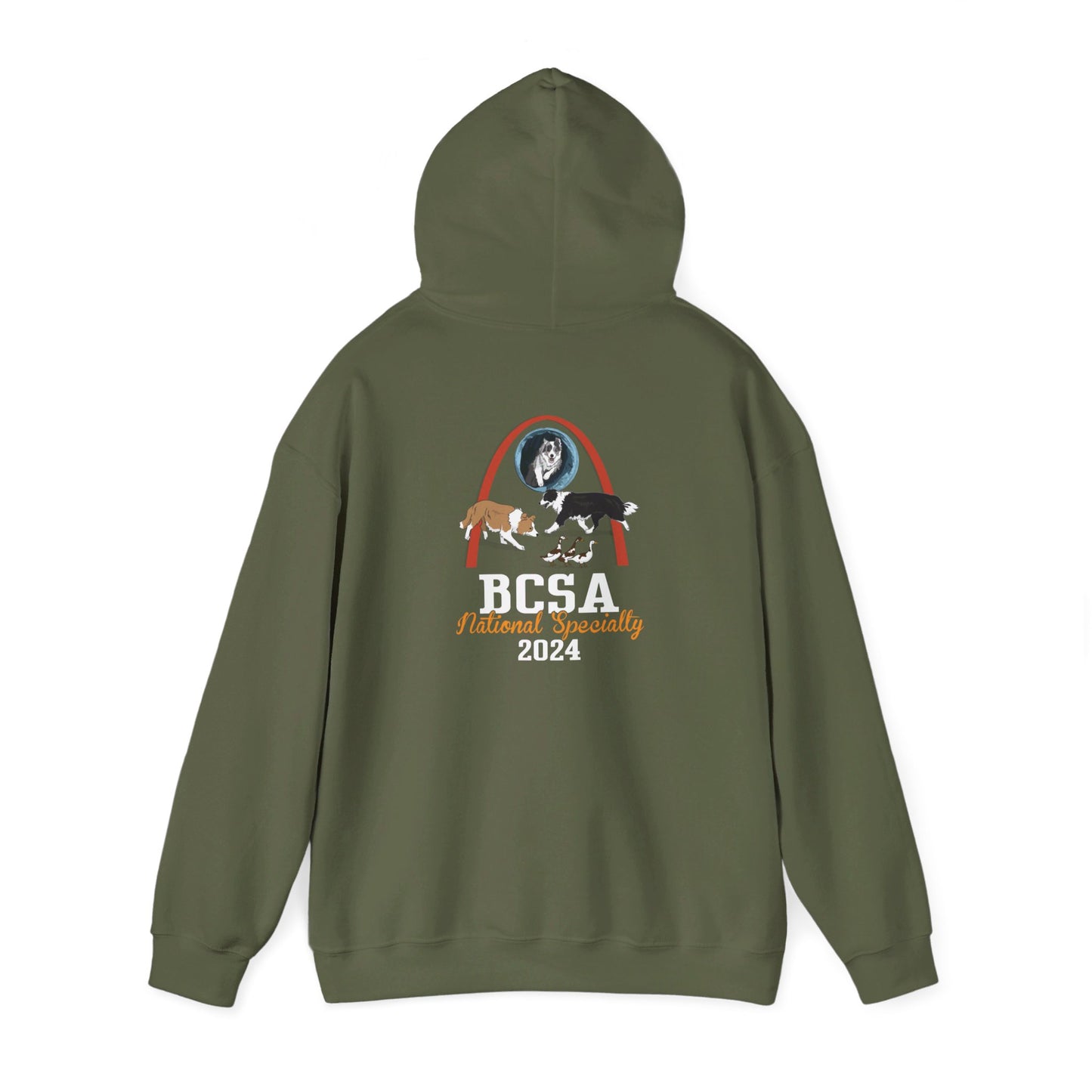 2024 National Specialty Logo Unisex Heavy Blend™ Hooded Sweatshirt