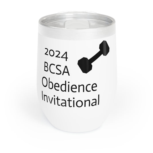 2024 - National Specialty Qualifier Obedience Invitational Chill Wine Tumbler