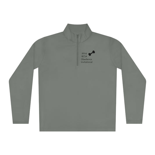 2024 - National Specialty Qualifier Obedience Invitational Unisex Quarter-Zip Pullover