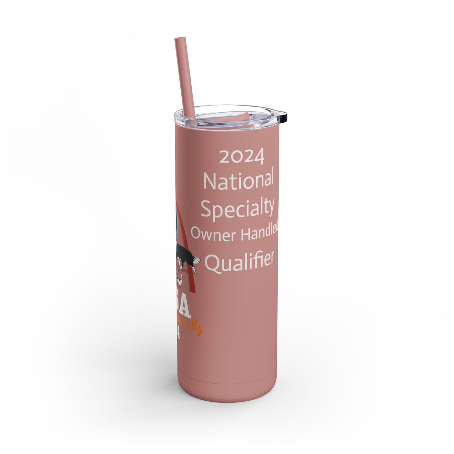 2024 - National Specialty Qualifier Top 20 Owner Handled Invitational Skinny Tumbler, 20oz