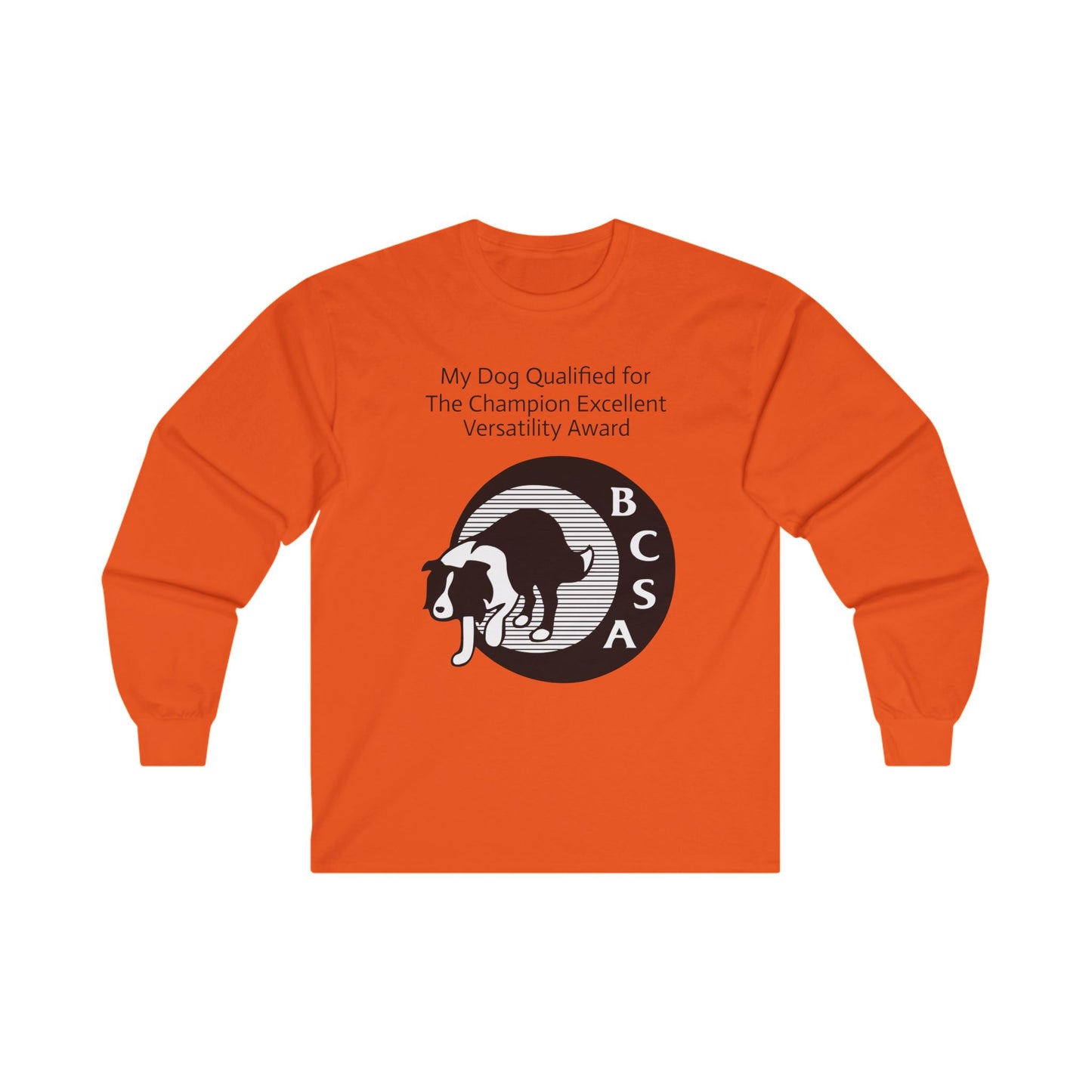 BCSA Versatility Program: Champion Excellent Versatility Award Unisex Ultra Cotton Long Sleeve Tee