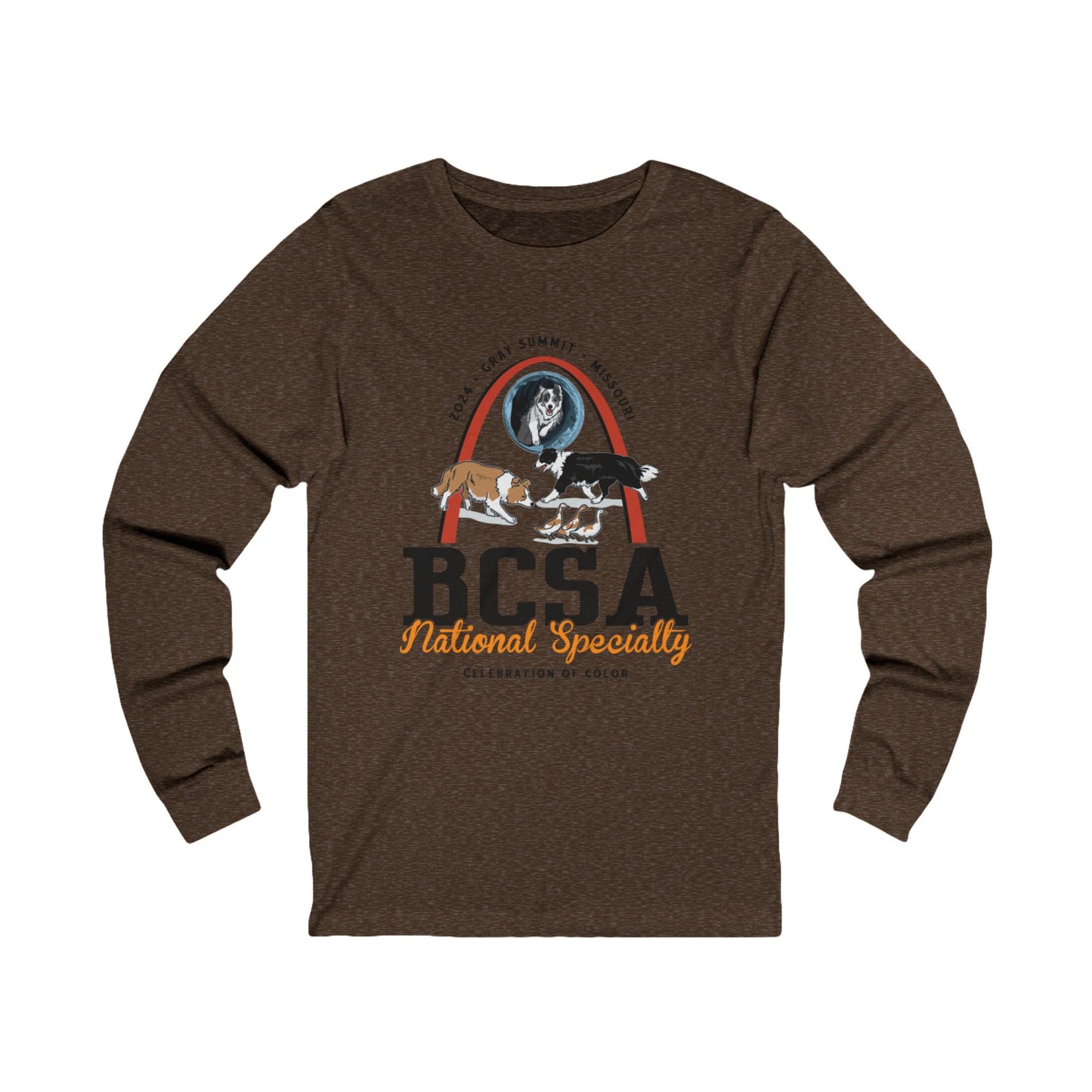 2024 National Specialty Logo Unisex Jersey Long Sleeve Tee