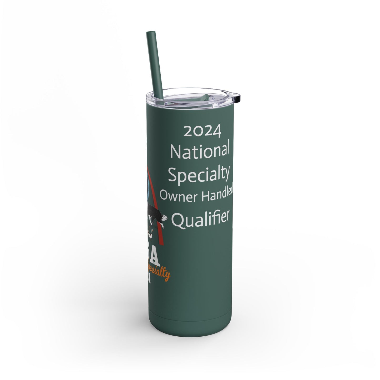 2024 - National Specialty Qualifier Top 20 Owner Handled Invitational Skinny Tumbler, 20oz