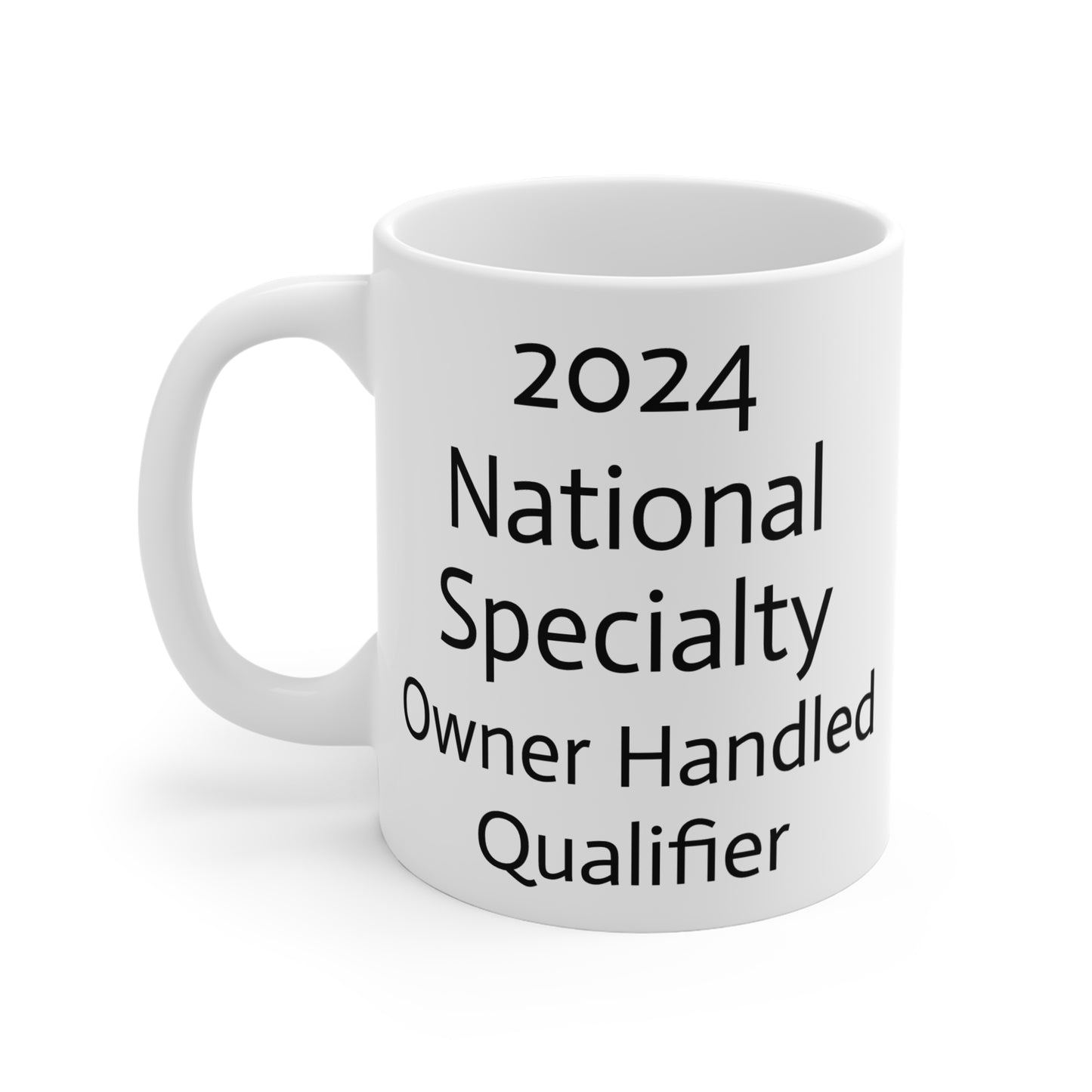 2024 - National Specialty Qualifier Owner Handled Invitational Mug 11 oz