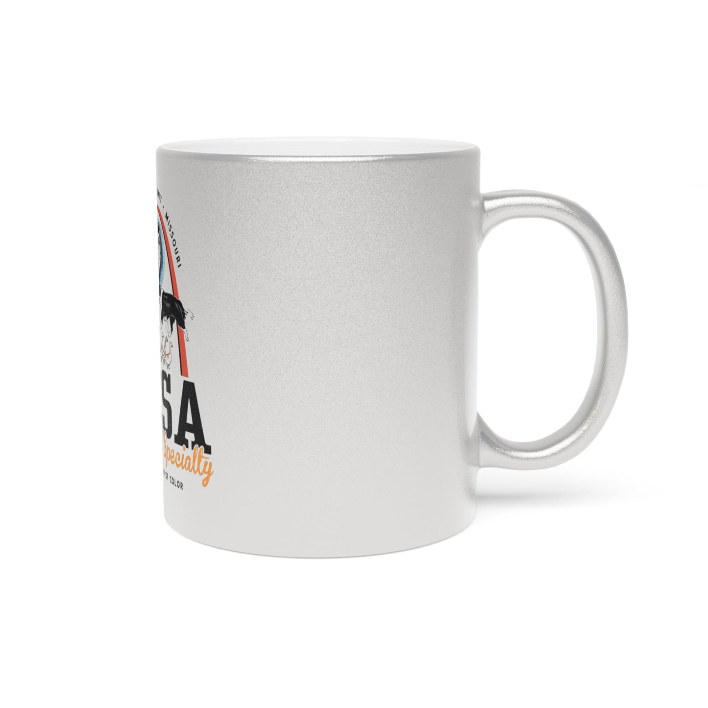 2024 National Specialty Logo Metallic Mug (Silver\Gold)