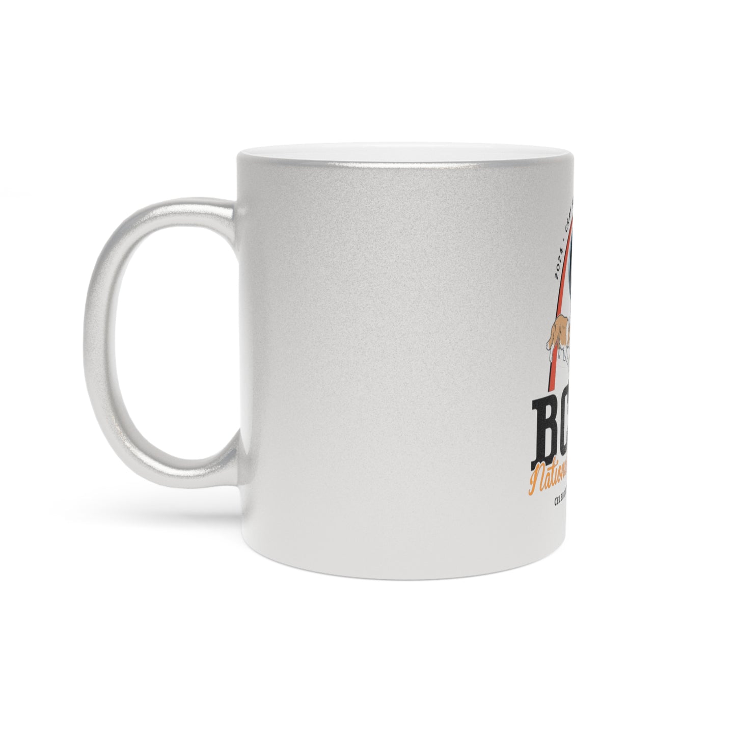 2024 National Specialty Logo Metallic Mug (Silver\Gold)