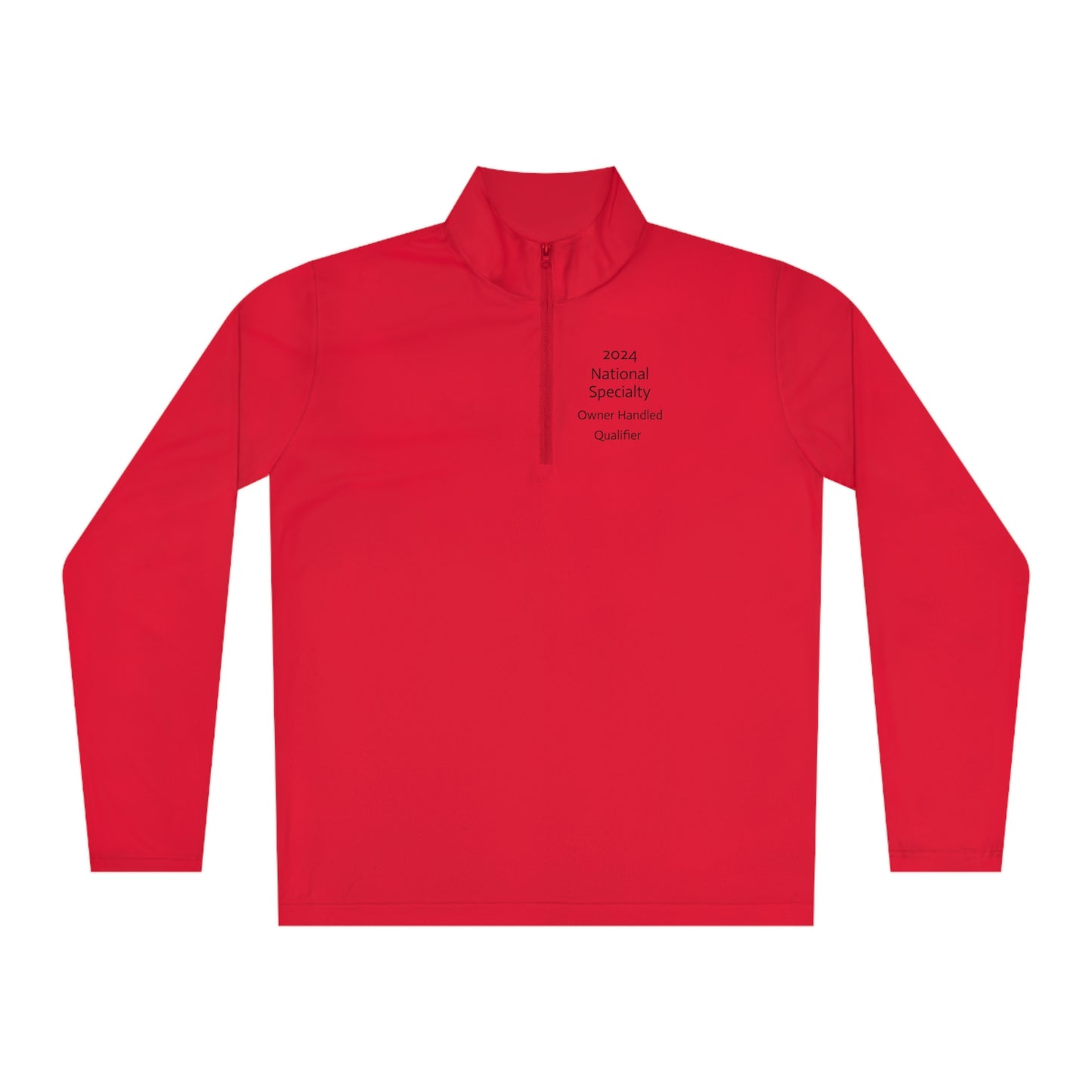 2024 - National Specialty Qualifier Owner Handled Invitational Unisex Quarter-Zip Pullover