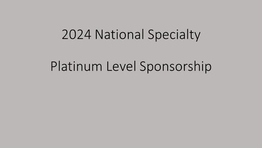 1 - 2024 National Specialty - Platinum Level Sponsorship