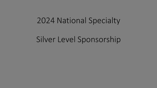 3 - 2024 National Specialty - Silver Level Sponsorship