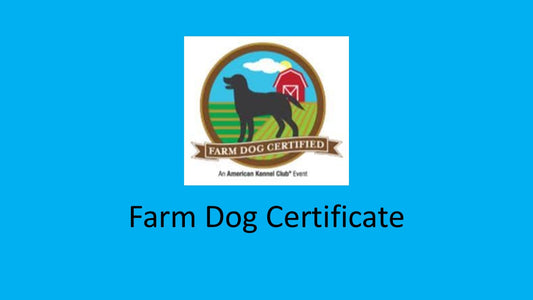 2026 - NS Farm Dog Certificate