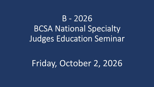 B - 2026 Judges Education Seminar & Workshop