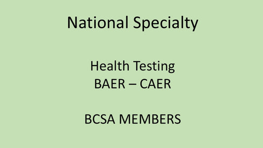 2025 - NS Health Testing - BCSA Members