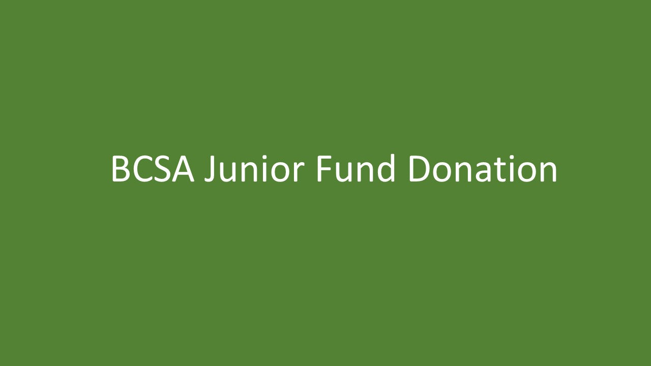 S - BCSA Junior Fund Donation
