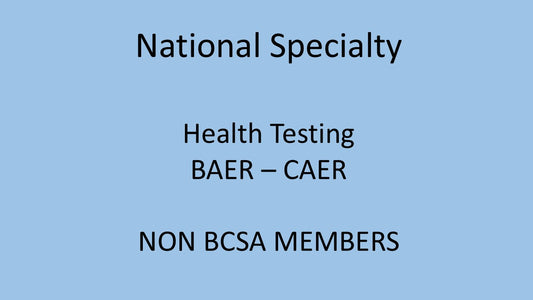 2025 - NS Health Testing - NON BCSA Members